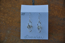 Load image into Gallery viewer, Sterling Silver Swirl Earrings
